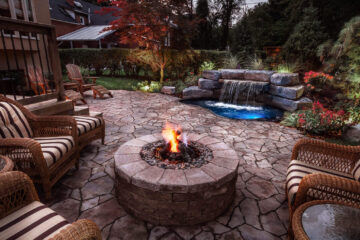 Outdoor Fireplace